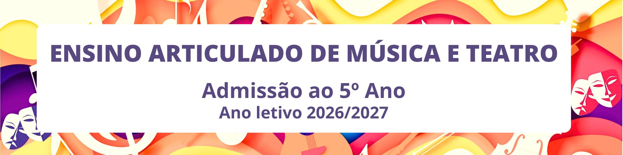 Cabeçalho formulário inscrição TEATRO 2